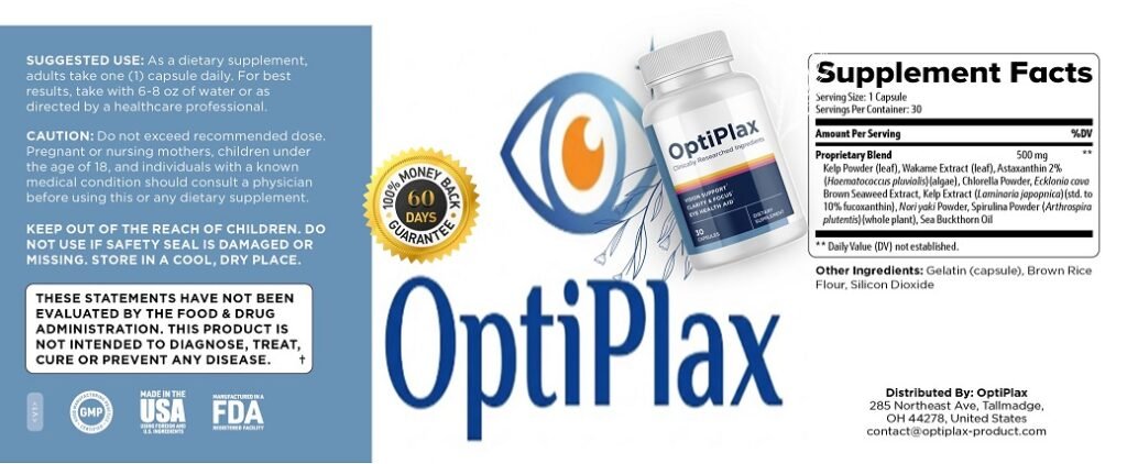 OptiPlax Ingredients